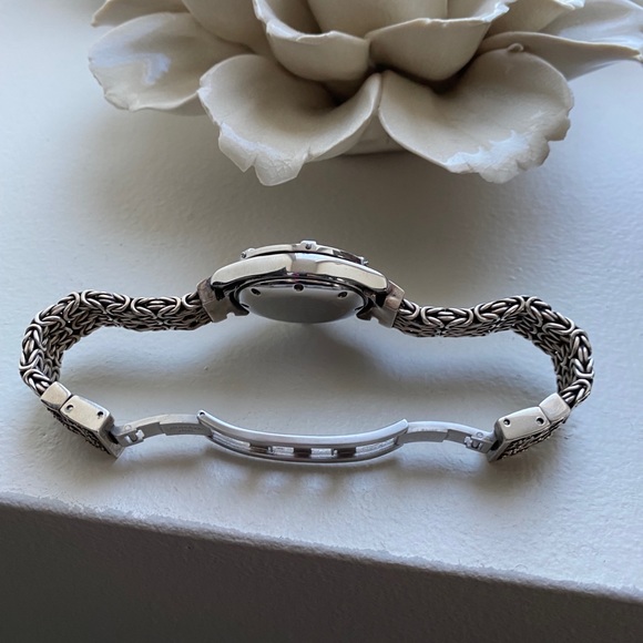 Lois Hill silver and steel bracelet watch - Picture 9 of 11